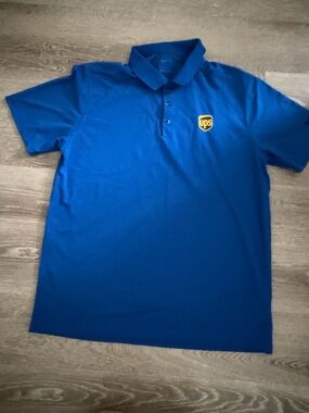 UPS Nike Blue Polo Shirt - Men's Short Sleeve